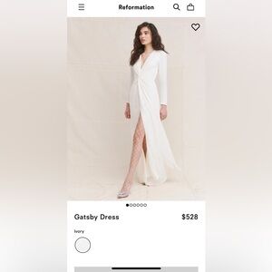 *LIKE NEW* Reformation Dress. Size 4